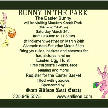 Bunny In The Park 2018
