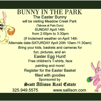 Bunny in the Park 2019